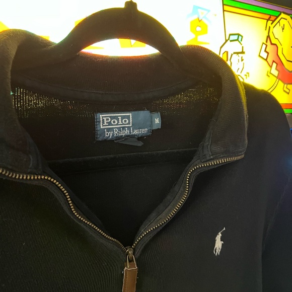 Ralph Lauren Polo Estate-Rib Quarter-Zip Pullover - Picture 2 of 2